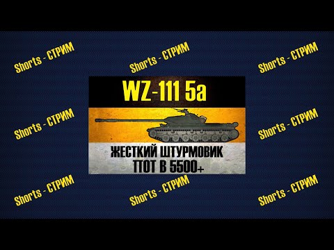 Видео: WZ 111 5a ● БУДУ БИТЬ АККУРАТНО, НО СИЛЬНО! ● #shorts СТРИМ