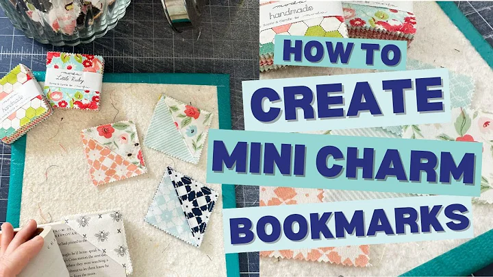 Mini Charm Pack Project 5 MIN OR LESS Quick and Easy Sewing #sewingtutorial #handmade