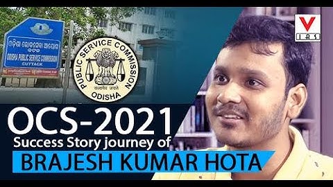 SUCCESS STORY BY BRAJESH KU HOTA (OAS-2021) | STRATEGY FOR ODISHA CIVIL SERVICE EXAMS #vanikias