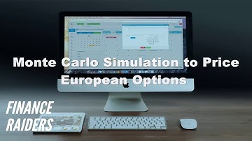 Monte Carlo Simulation to Price European Options Excel