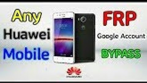 Bypass Google Account Huawei Y5 II - Android 5.1
