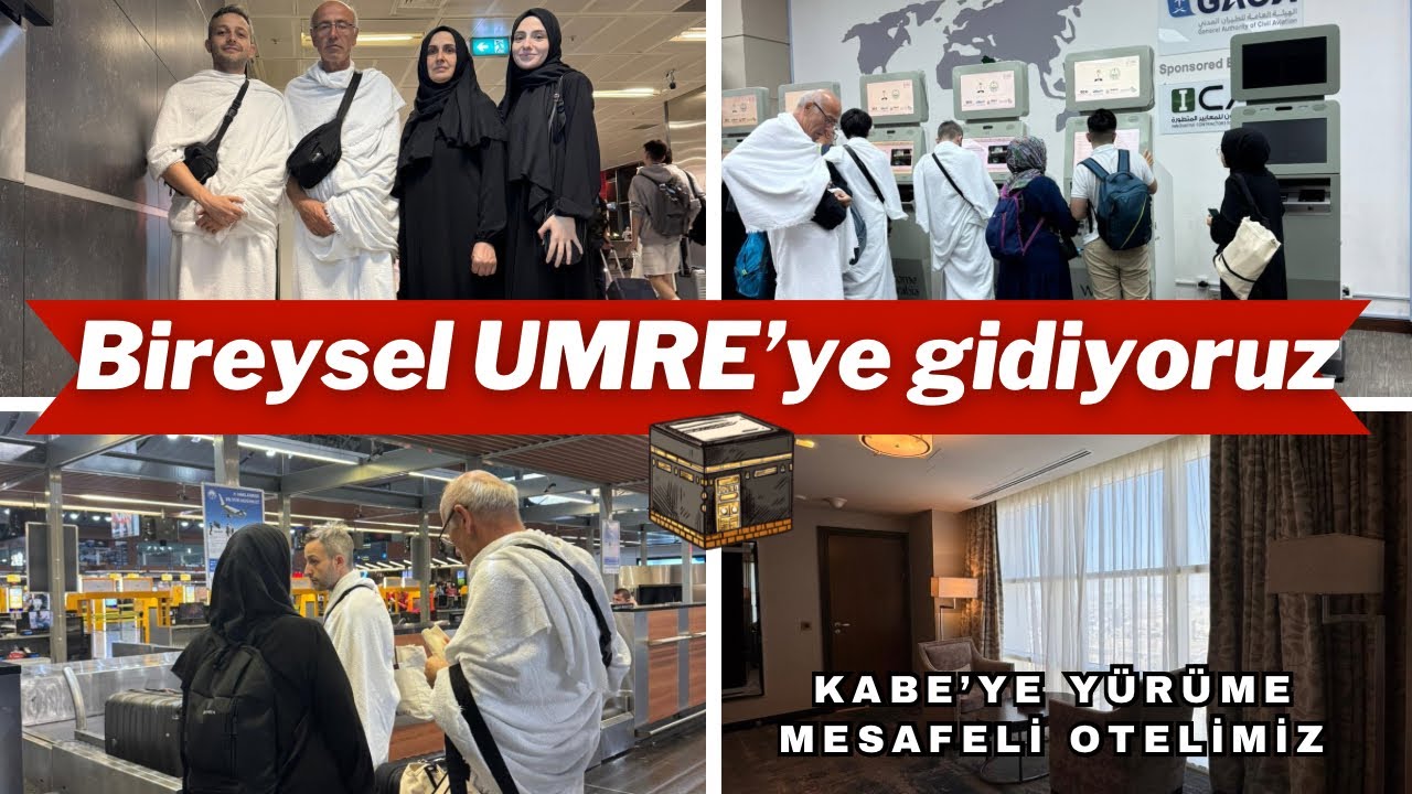 Bireysel UMRE Yolculuğumuz 🕋 | Kâbe’ye Yürüme Mesafeli Otel Vlogu #bireyselumre 
