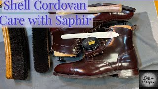 The Shine: Shell Cordovan Care with Saphir