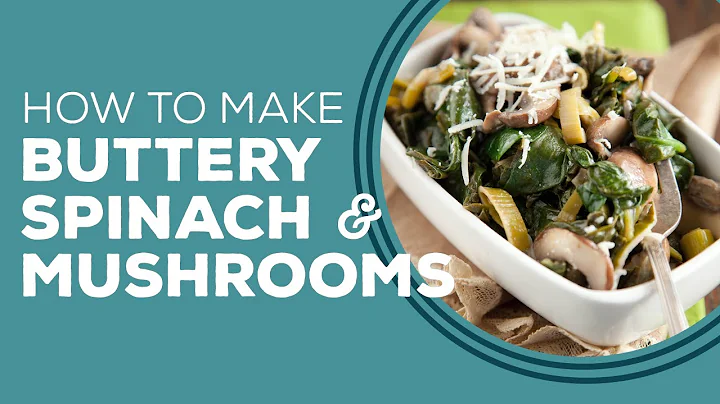 Blast From The Past: Buttery Spinach and Mushrooms...