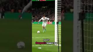 Liverpool wins the league cup again, fans are ecstatic #football #realmadrid