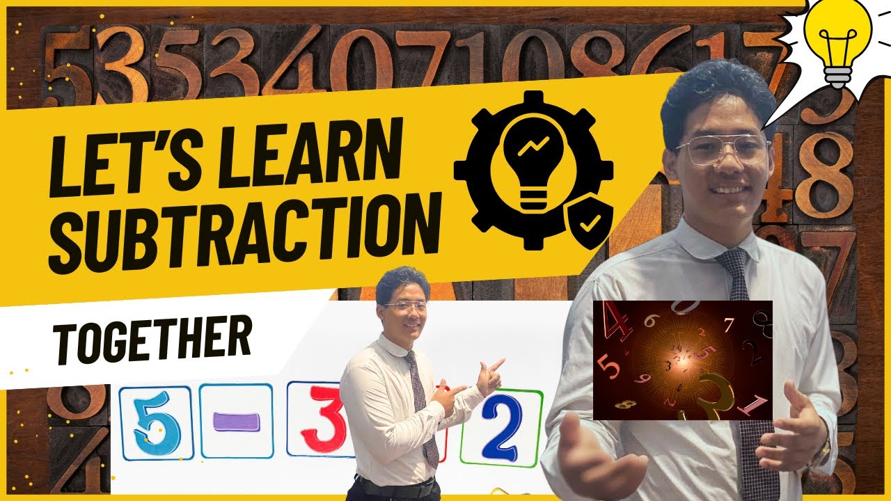 LETS LEARN SUBTRACTION TOGETHER WITH 