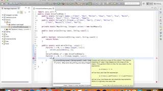 Java example -- Find if two persons are connected in social network