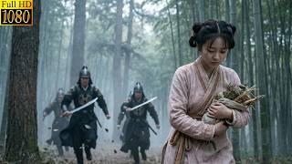 The frail girl turns out to be a hidden Kung Fu master, wiping out 1000 villains in one move