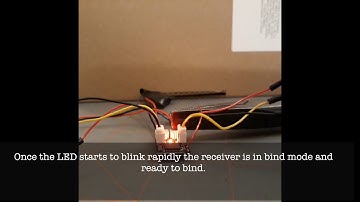 How to Bind Banggood 2.4G 4CH Micro Low Voltage DSM2 DSMX Receiver with Built-in Brushed ESC