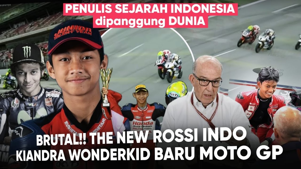 Valentino Rossinya INDONESIA! “Kiandra Ramadhipa : Star dr posisi 24, Finish Juara” Pengakuan DUNIA