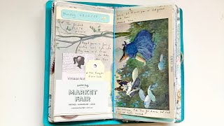 Daily junk journal flip through