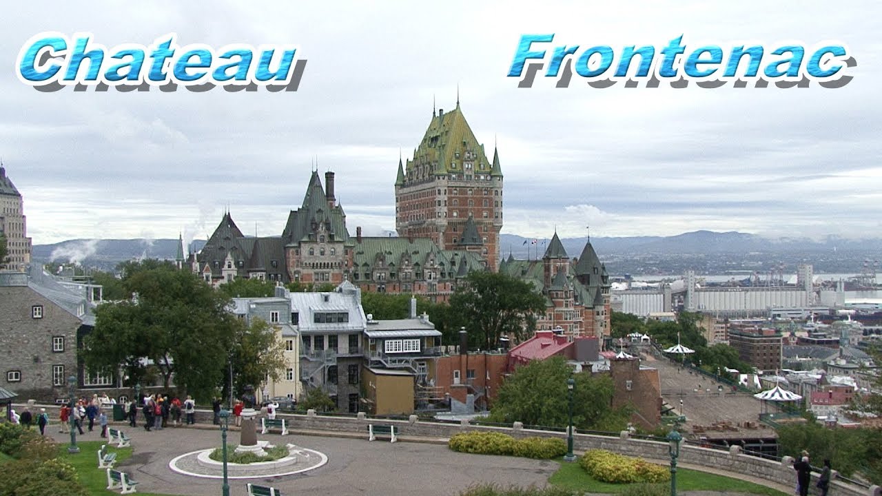 Chateau Frontenac - Terrasse Dufferin - Quebec - Canada
