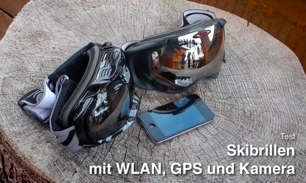 Oakley Airwave und Liquid Image Apex HD im Test: Skibrillen mit Smartphone-Anbindung