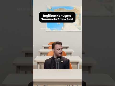 İngilizce konuşma sınavından gerçek bir kesit 😂