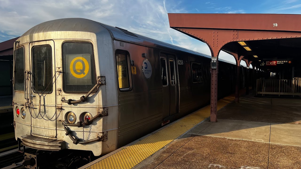 Q Express R46 BMT Subway: R46 (Q) Train Ride from Coney Island to 96th St via ...