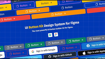 The Best UI Button Kit Design System for Figma (with New Pro Variable Features Figma) #figma