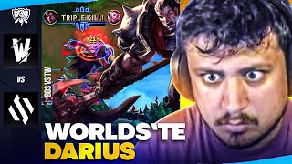 Worlds'te bu sefer de Darius seçildi | Worlds 2023 2. gün canlı analiz