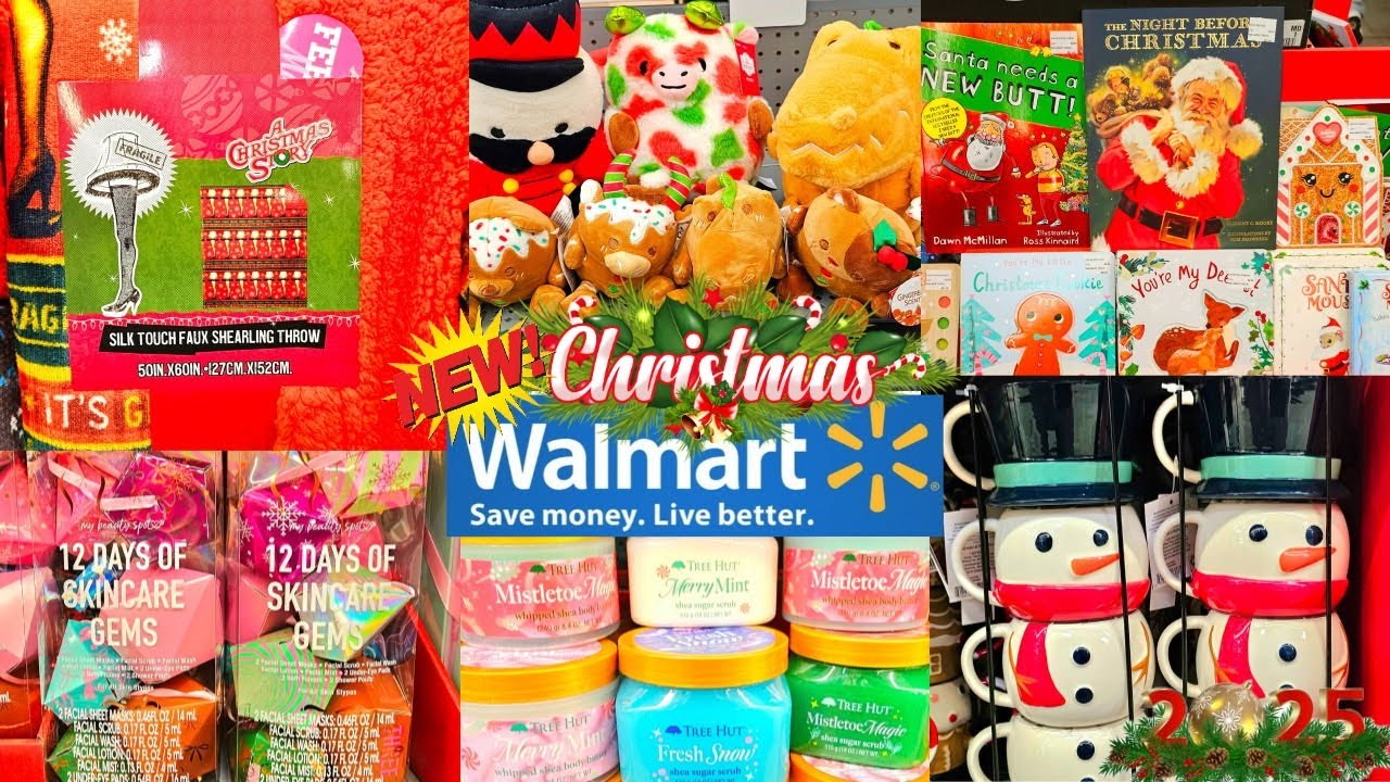 НОВЫЕ ПОДАРОЧНЫЕ НАБОРЫ WALMART: ИМБИРНЫЕ ПРЯНИКИ И МНОГОЕ ДРУГОЕ 🎅 🎄 2025