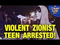 First proisrael protester arrested