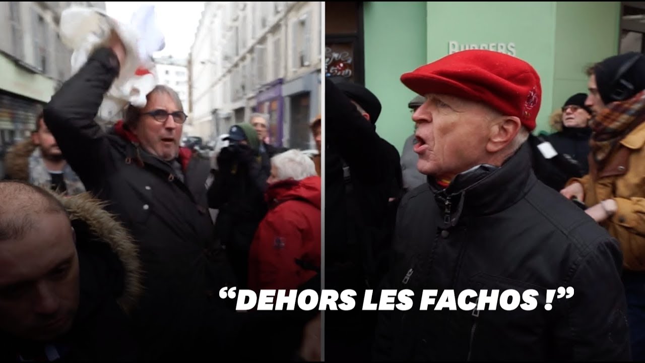Des foulards rouges virent des gilets jaunes de leur marche républicaine pour les libertés