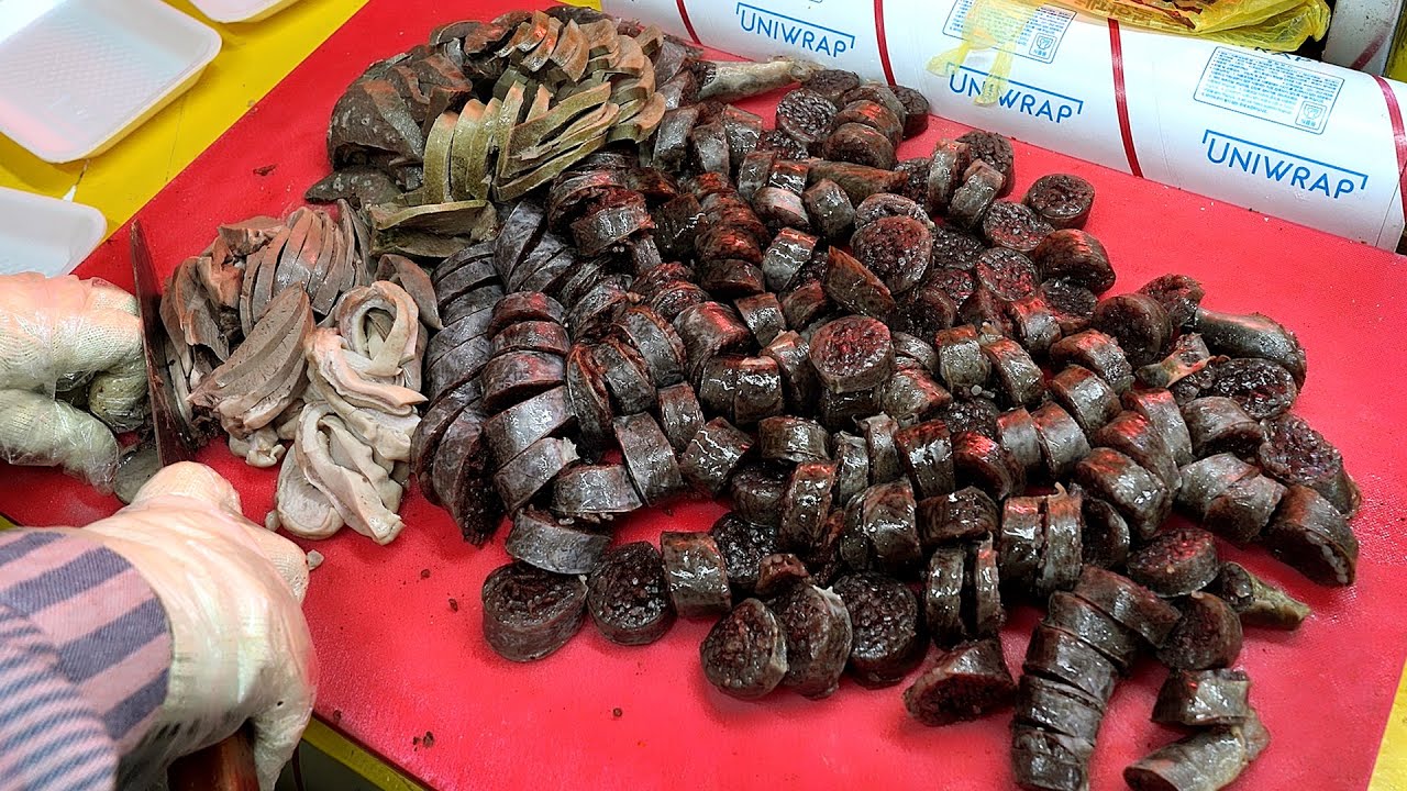 1인분 2000원 역대급 순대? 배터지게 먹을 수 있는 마장동 큰손 순대집┃Korean sausage Sundae(blood sausage), Korean street food