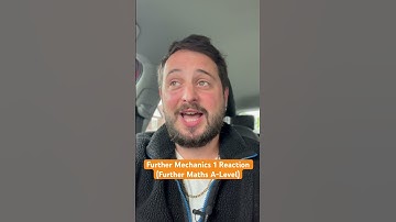 FM1 reaction #furthermaths #exams2024 #mechanics