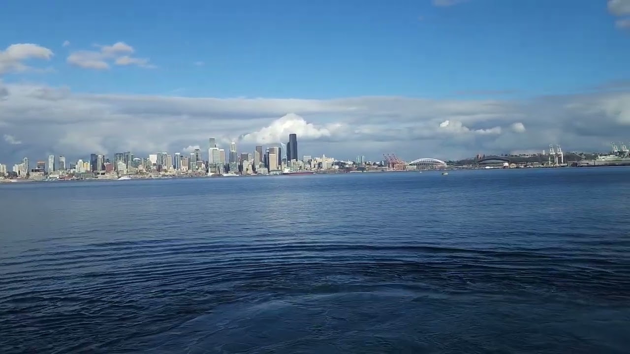 King County Water Taxi West Seattle to Seattle