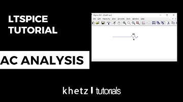 AC Analysis | LTspice Tutorial | Khetz Tutorials
