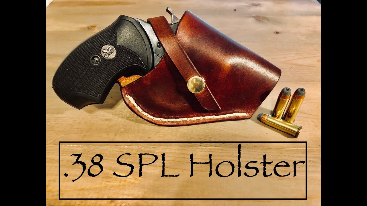 Leather Holster Build (.38 SPL Snub Nose) YouTube