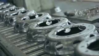 How it's made: steel wheels for heavy duty truck
