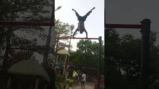 fearless handstand ☠️ #calisthenics
