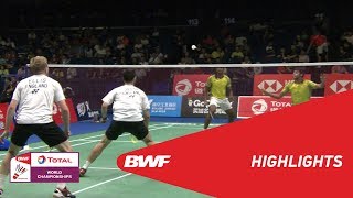 TOTAL BWF World Championships 2018 | Badminton MD - R1 - Highlights | BWF 2018