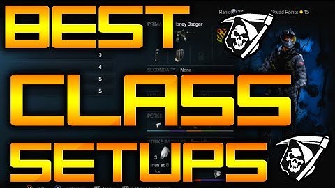 BEST KEM CLASS SETUPS! (Call of Duty Ghost: Class Setups Gameplay/Commentary)