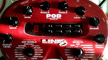 Petrucci Sound: Line 6 POD 2.0 + Ibanez RG 620 BM