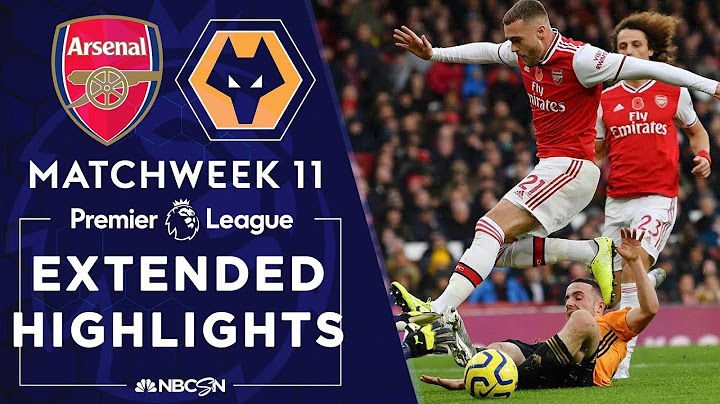 Arsenal v. Wolves | PREMIER LEAGUE HIGHLIGHTS | 11/02/19 | NBC Sports