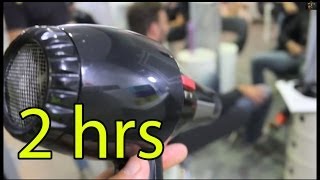 White noise Hair Dryer Sound hairdressing salon 2hrs RELAXEAR Best Quality (NO MIDDLE ADS!)