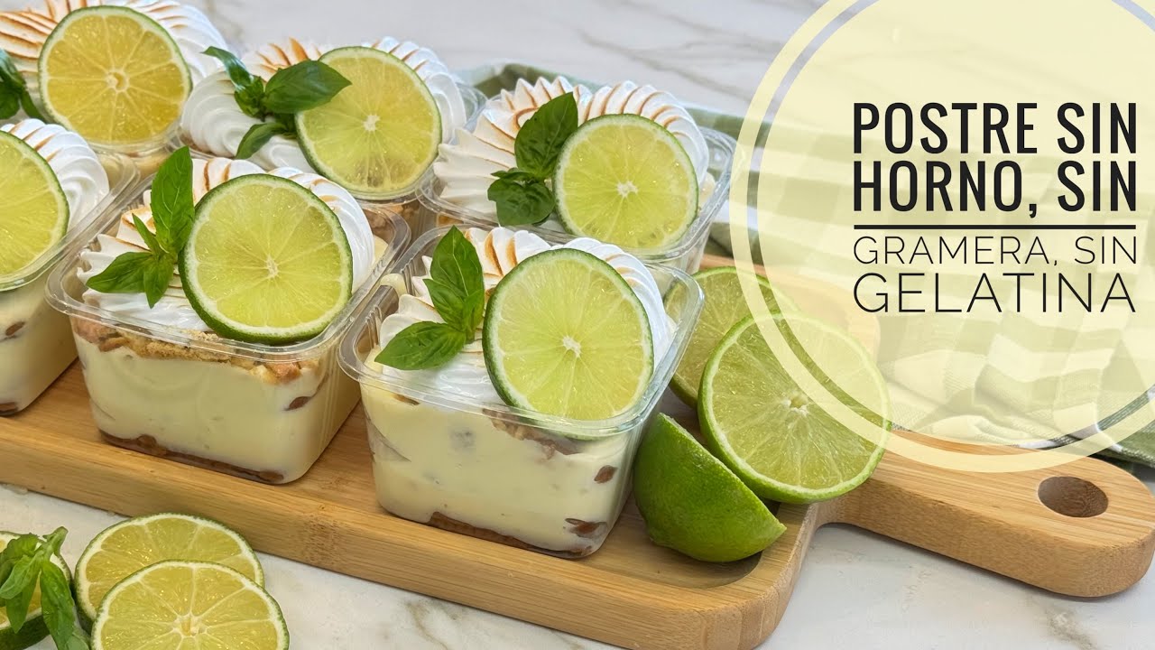 POSTRE FÁCIL SIN HORNO, SIN GRAMERA, SIN GELATINA