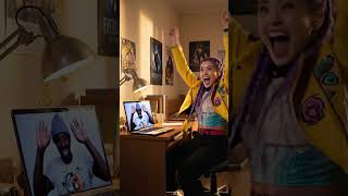 Jinu is really kind (Live 1) 😱 KPop Demon Hunters Rumi Challenge #katebrush #shorts #kpop