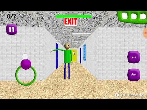 Baldis basics #3 (ბოლოში ძალიან დაძაბული მომენტი!!!)