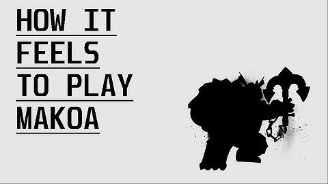 Paladins- How It Feels To Play Makoa