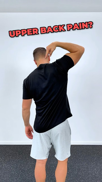 3 Exercises To Eliminate Upper Back Pain FAST! #backpain