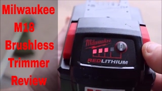 milwaukee battery operated weed wacker