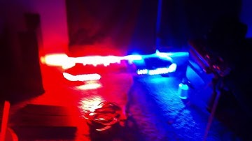 Code 3 LED lightbar using LEDx Technology