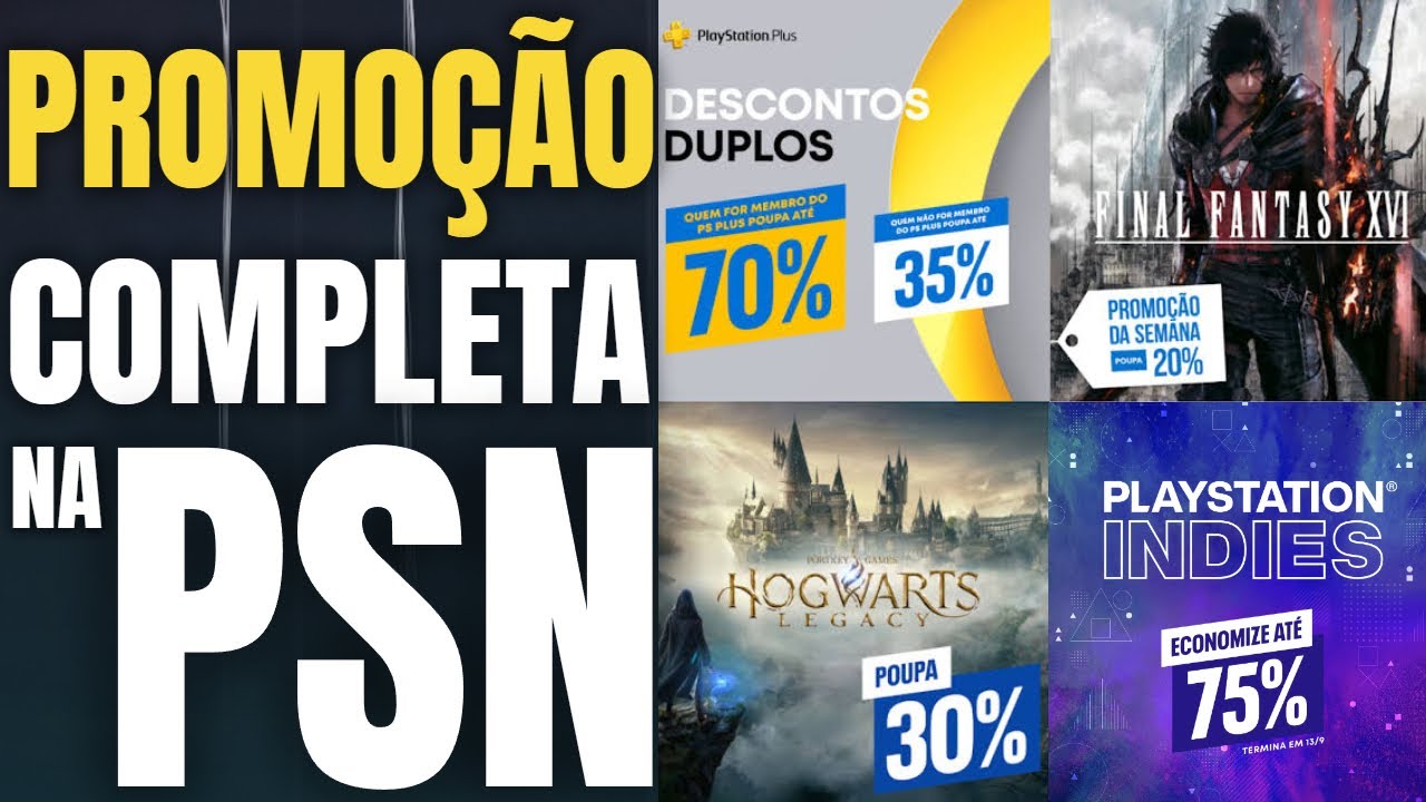 Promoção Playstation Plus!