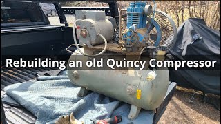 Quincy Air Compressor Rebuild - Extended