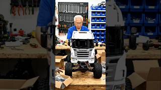 RC Scania Truck Build 😱🚛 #shorts