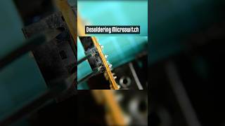 Desoldering mouse switch