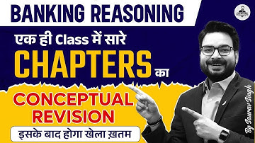 Banking Reasoning All Chapters Conceptual Revision in One Class | Reasoning By Saurav Sir
