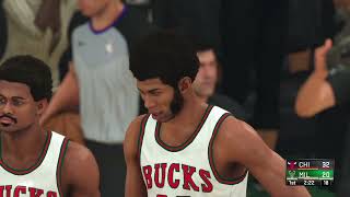 【2K21 NBA】Original Team Bulls vs All Time Milwaukee Bucks