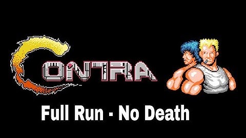 Contra | Full No Death Run | No Cheats | NES